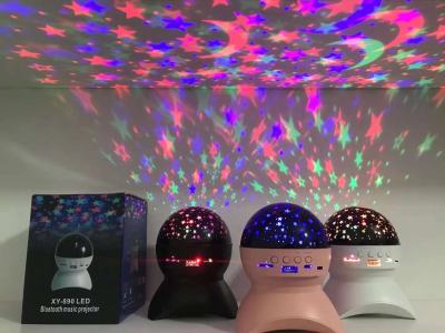 Hot Bluetooth Charging Star Light RGB Colorful Slide Light Bluetooth Music Lights Gift Customization Factory Direct Sales