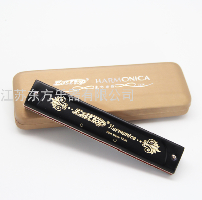 Easttop 22-Hole Advanced Harmonica T22k Customized Travel Gift Teaching Adult Professional Performce Harmonica