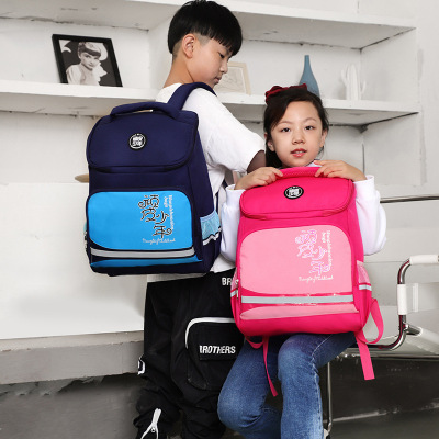 2021 New Grade 3 to 6 Primary School Schoolbag Cartoon Light Children Burden Alleviation Backpack Spot One Piece Dropshipping