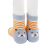 Stall Supply Mid-Calf Length Kid's Socks Children Comb Fine Cotton Socks Cartoon Baby's Socks Hand Sewing Breathable Sweat Absorbing Socks