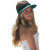 Amazon Cross-Border Spring and Summer New Hat Female Sun Hat Female UV Protection Elastic Adult Topless Hat