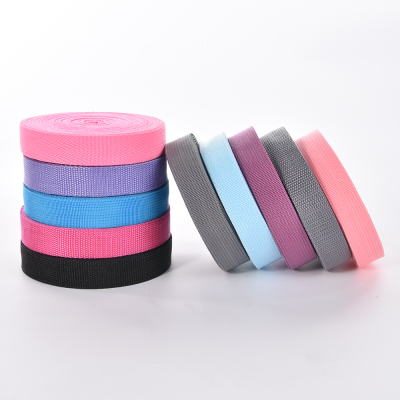 Factory Hot Sale Colorful Narrow Goods Thread Knitted Belt Polypropylene Band Packaging DIY Accessories Accessories Pp Strap