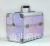 New Diamond Pattern Large Capacity Portable Beauty Nail Multi-Functional Cosmetic Case 2021 New Super Fire Net Red Style
