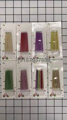 Candle Electroplating Color Candle