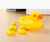 Wholesale Called Duck a Big Three Small Mother and Child Duck Squeeze and Sound Duck Toys Bath Toys Vinyl Duck Subnet Bag