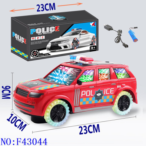 Electric Universal 3D Light + Wheel Natural Color Light off-Road Simulation Luminous Toy Cross-Border Foreign Trade F43044