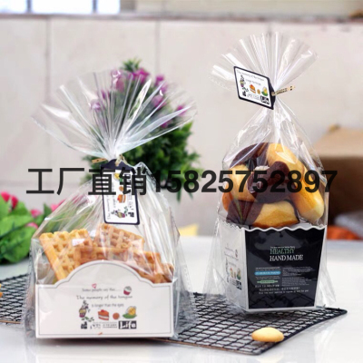 Baking Bag Meal Bag Carrot Long Cake Cheese Steamed Stuffed Bun Coconut Meat Powder Disposable Transparent Bread Bag