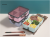 Elegant Bamboo Fiber Lunch Box/(Three-Grid/Three-Grid Set) Crisper Portable Lunch Box Bento Box