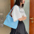Korean Style Japanese Style Bucket Bag Women's Bag Large Capacity Distressed Bag Messenger Bag Harajuku Style Bag Large School Bag Shoulder Bag