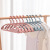 Household Invisible Hanger Plastic Widen and Thicken Adult Clothes Hanger Storage Non-Slip Clothing Hanger Cloth Rack Clothes Hanger