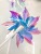 Octagonal Color Film Children's Hand-Held Gorgeous Windmill Decoration Gift Little Windmill Craft Little Windmill