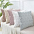 Amazon Cross-Border Home Pillow Plain Short Plush Geometric Diamond Pillow Cover Living Room Decorative Sofa Cushion Cover