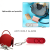 Plapie Personal Safety Alarm 130db Double Horn Siren Female Self-Defense Protection Alarm Keychain 