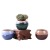 Domestic and Foreign Trade Export Water Transfer Printing Succulents Nordic Ball Ceramic Succulent Flower Pot Desktop Plant Simplicity Flower Device