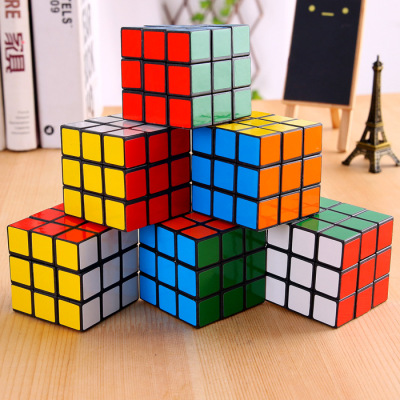 Children's Toys Educational Third-Order Rubik's Cube Diameter 3cm Intelligence Rubik's Cube Digital Rubik's Cube Factory Direct Sales Toys