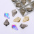 Maple Leaf Pendant Transparent Necklace Pendant Parts DIY Ornament Decorative Diamond Hot Sale Rhinestone