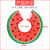 Fruit Saliva Towel Earth Watermelon Football Baby Bib Saliva Towel 360 round Pure Cotton Waterproof Baby Products