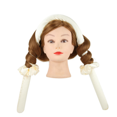 Hair Curlers with Fluffy Curly Hair Styling Curler Big Wave Hair Curlers Easy Styling Lady Hair Hair Curlers