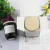 European-Style Romantic Atmosphere Aromatherapy Soy Candle Glass Birthday Gift Hand-Held Smoke-Free Candlestick with Wooden Lid Gift Box