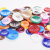 Resin Clothing Button Laser Color Button Clothing Accessories 4 Holes Button Hot Selling Africa Customizable