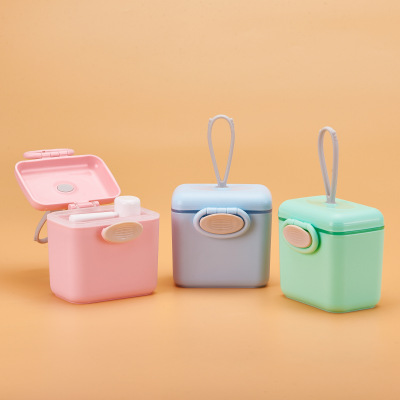 Milk Powder Box Baby Portable Portable Milk Container Snack Box Food Supplement Storage Box OEM Production