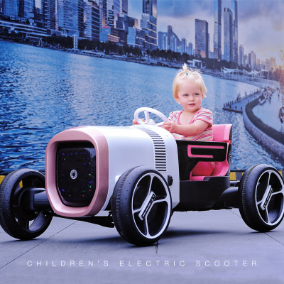 Concept Car Children's Toy Car Children's Electric Car Four-Wheel Remote-Control Automobile Baby Electric Car Double Drive off-Road Vehicle