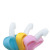 Wholesale Children's Teether Toys Baby Teether Stick Banana Teether Baby Silicone Gum