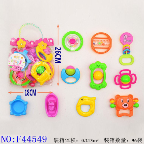 Rattle Baby Bell Bed Hanging Toys Newborn Baby Comfort Amused Early Education Toys F449 