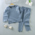 Dralon Seamless Boneless Children's Thermal Underwear Set Boys' Fleece-Lined Baby Heating Loungewear Suit Children Sets