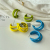 Colorful Multi-Layer Earrings Candy Color Fashion Hot Selling Product Korean Style Temperament Hot Avocado Green