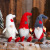 Quying New Christmas Decoration Plush Long Leg Rudolf Decoration Old Man Doll Children's Gift