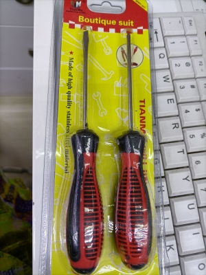 209 Black and Red Screwdriver