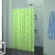Bathroom Waterproof Curtain Bathroom Partition Blocking Shower Curtain Bathroom Door Curtain plus Telescopic Rod Set Custom Supply