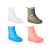 Qiwang Yiwu Factory Direct Sales High Shoe Cover Men and Women Children's Rain Boots Rain-Proof Non-Slip Thickened Waterproof Rainy Day Rubber Shoes