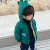 off-Season Korean Style Children's Cartoon Hooded Cotton-Padded Clothes Baby Cotton Padded Coat Coat Children's Clothing Foreign Trade Wholesale Live Supply