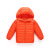 2020 Autumn and Winter New Solid Color Children's down and Wadded Jacket Boys and Girls Hooded Lightweight Warm Cotton Coat