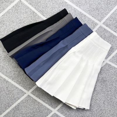 Large Size Plaid JK Pleated Skirt Skirt Spring Student Korean Style 2021 High Waist Pleated A- line Pleated Skirt Summer