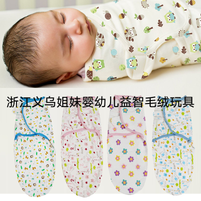 Spring, Summer, Autumn New Cotton Jersey Baby Swaddle Gro-Bag Newborn Wrapping Blanket Sleeping Bag Baby Swaddling