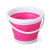 Multifunctional Portable Car Wash Collapsible Bucket Silicone Plastic Portable Outdoor Fishing Car Travel Household