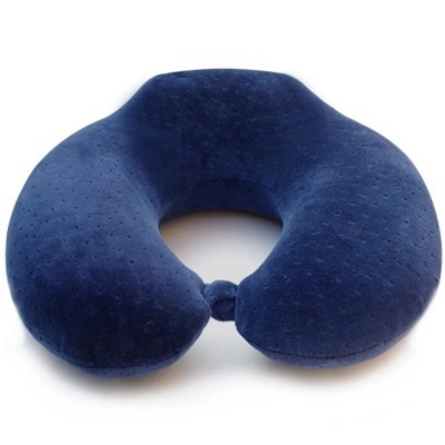 Thailand Natural Latex U-Shaped Neck Pillow U-Shaped Cervical Spine Airplane Travel Neck Lunch Break Stomach Sleeper Pillow U Pillow