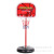 Indoor Children Basketball Stand Adjustable Outdoor Baby Home Shooting Iron Rod Basketball Hoop Boy Leather Ball Toys
