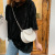 Mini Bag for Women 2020 New Spring and Summer Korean Style Trendy Pearl Messenger Bag Western Style Shoulder Chain Saddle Bag