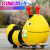 Cartoon Baby Swing Car Four-Wheel Sliding Balance Car 1-3-5 Years Old Baby Walker Luge Music Toy Car