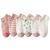 New Socks Women's Spring and Summer Socks New Japanese Style Embroidery Thin Korean Strawberry Cute Sweet Stripes College Style