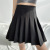 Black Pleated Skirt for Women 2021 New Summer Skirt Skirt Spring and Autumn High Waist Slimming Plaid JK Skirt A- Line Skirt