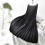 Chic Elegant Slimming Oversized Pleated Skirt 2021 Spring New High Waist A- line Skirt Women's Mid-Length