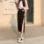 Summer 2021 New Korean Style High Waist Slit Denim Skirt Women's Slimming A- line Sheath Mid-Length Skirt