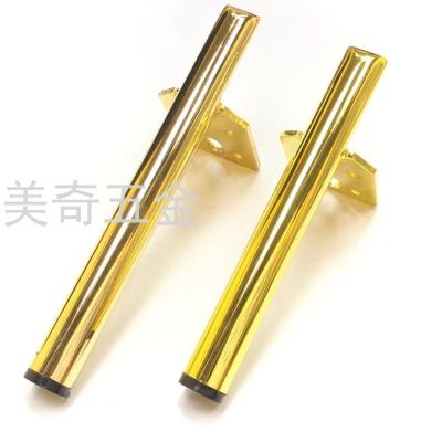 Simple and Light Luxury High-End Sof a Feet Metal Support Leg Gold Plating TV Cabinet Foot Bathroom Leg Cabinet Wardrobe Leg