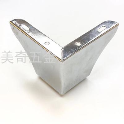 Coffee Table Eight Points Two-in-One Right Angle Cabinet Leg Stainless Steel Sofa Legs Thickened Furniture Cabinet Wardrobe Bathroom Support