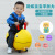 Cartoon Baby Swing Car Four-Wheel Sliding Balance Car 1-3-5 Years Old Baby Walker Luge Music Toy Car